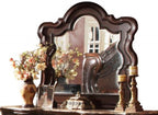 Galaxy Home Bella Mirror in Dark Walnut