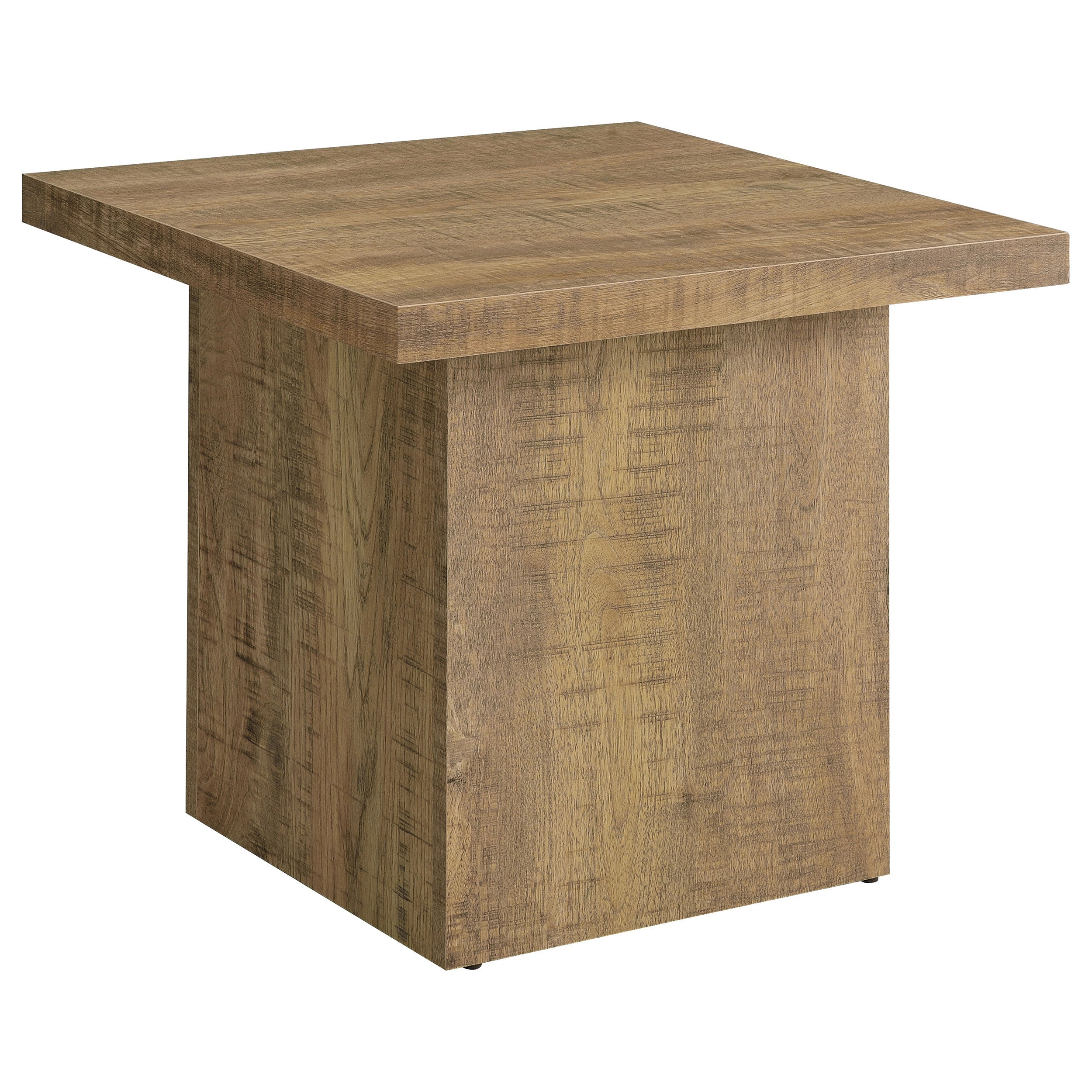 Devar Square Engineered Wood Coffee Table Mango Brown