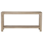 Solano 64-inch Entryway Console Sofa Table Weathered Mango