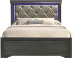 Galaxy Home Brooklyn Full Bed in Gray