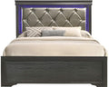 Galaxy Home Brooklyn Twin Bed in Gray