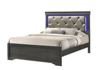 Galaxy Home Brooklyn King Bed in Gray