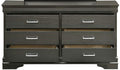 Galaxy Home Brooklyn Dresser in Gray
