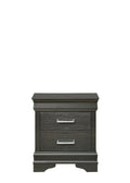 Galaxy Home Brooklyn Nightstand in Gray