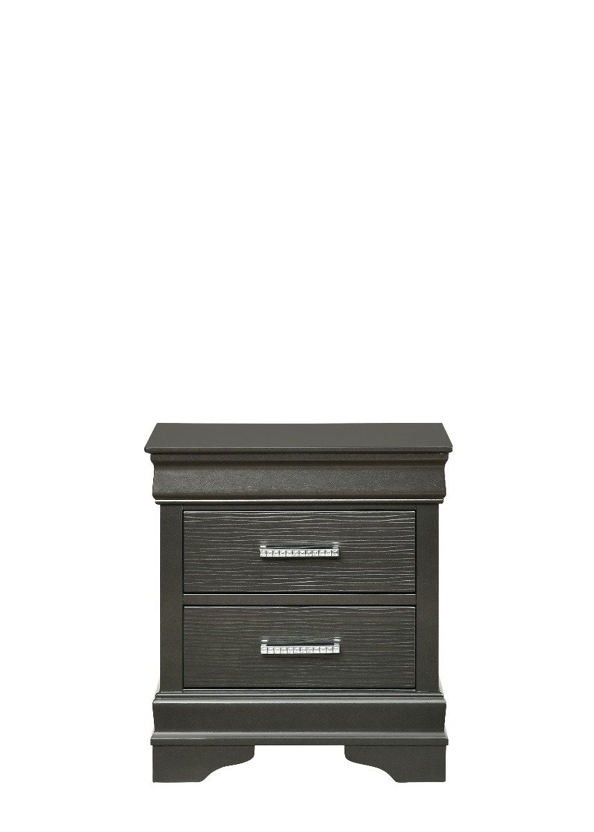 Galaxy Home Brooklyn Nightstand in Gray