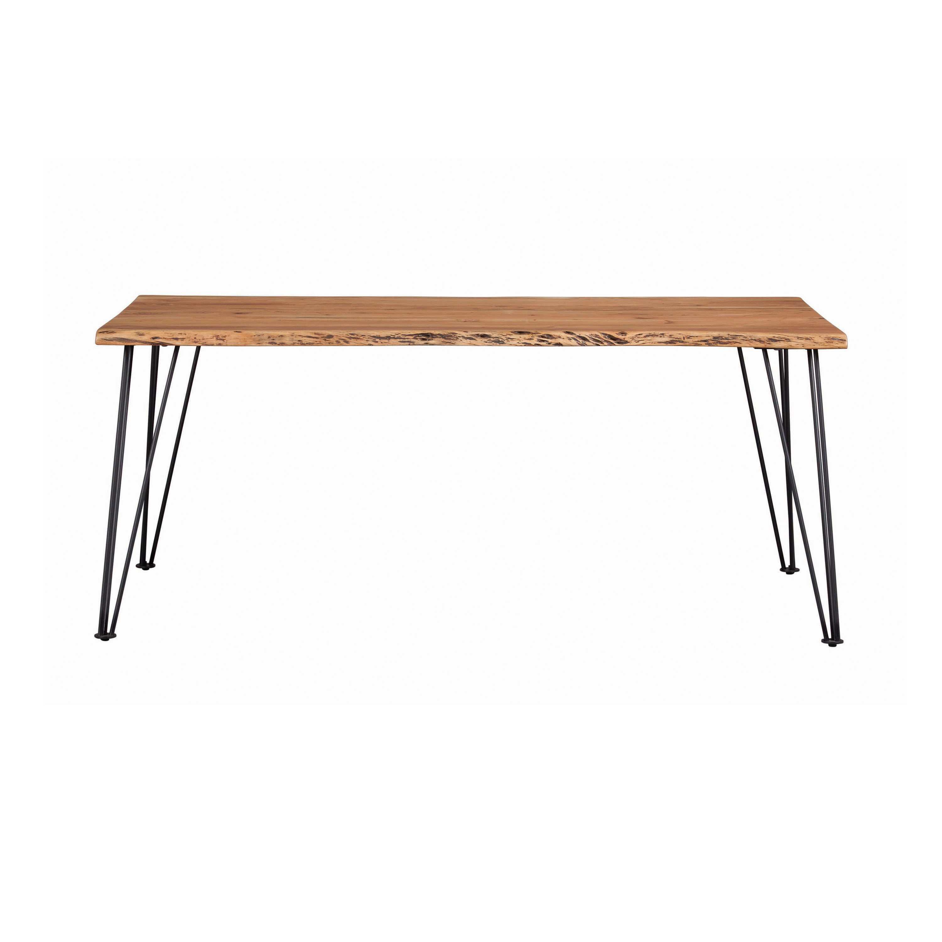 Sherman 71-inch Live Edge Dining Table Natural Acacia