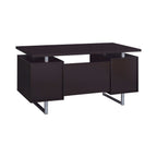 Lawtey 60-inch 2-drawer Office Computer Desk Cappuccino