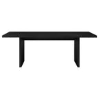 Decker 7-piece 82-inch Rectangular Dining Set Wheat and Black