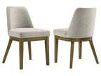 Castlewood Upholstered Side Chair Light Tan (Set of 2)