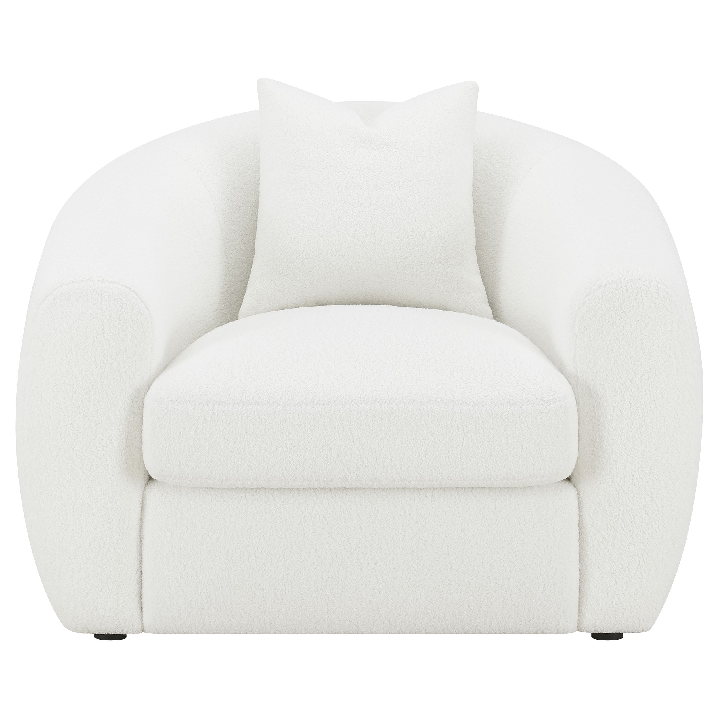 Isabella Fabric Upholstered Accent Chair Sand