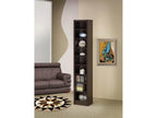 Eliam 71-inch 8-shelf Bookcase Cappuccino