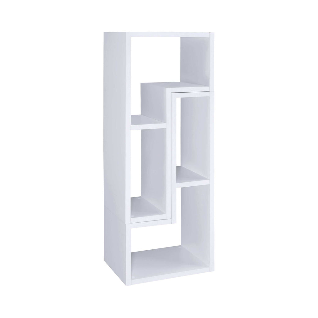 Velma Multipurpose TV Stand and Bookshelf White