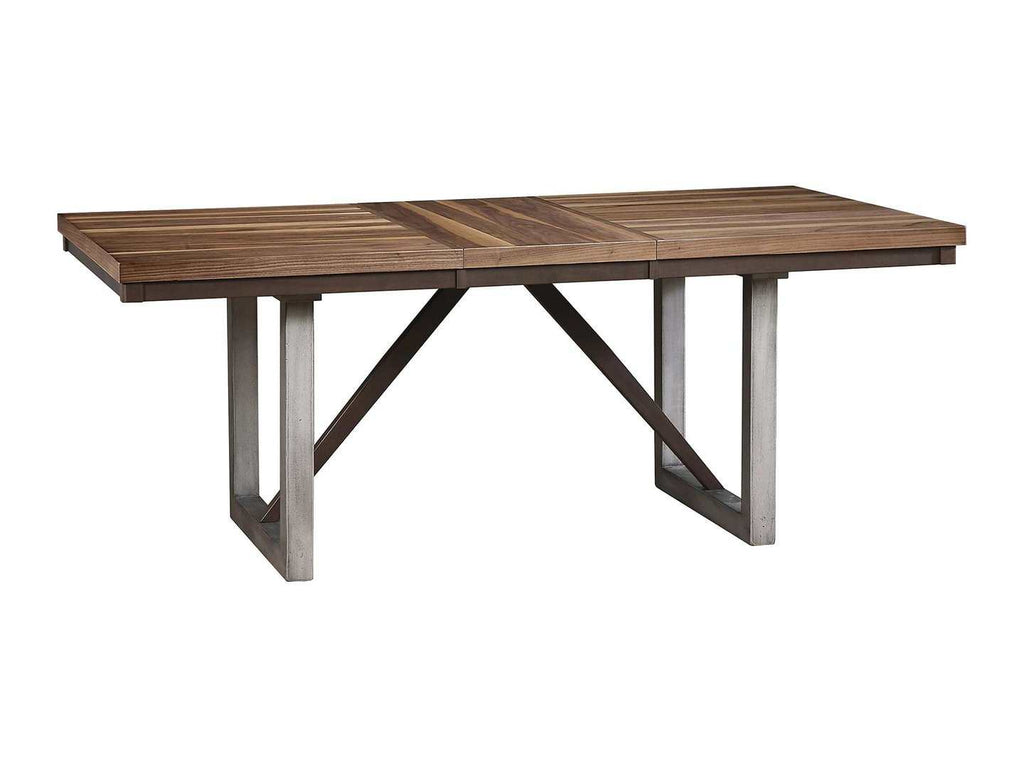 Spring Creek 77-inch Extension Dining Table Natural Walnut
