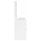 Regina Makeup Vanity Table Set with Lighting White