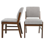 Caldwell Light Grey Boucle Dining Chair - Set of 2