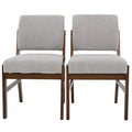 Caldwell Light Grey Boucle Dining Chair - Set of 2