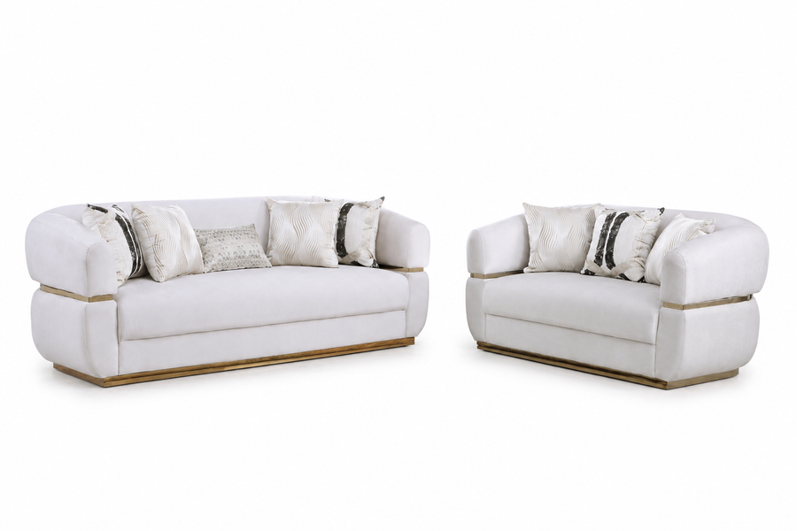 Carmela Cream — Living room set
