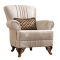 Galaxy Home Carmen Chair in Beige