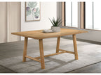 Duncan 7-piece Rectangular Wood Dining Table Set Washed Oak