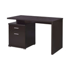Irving 47-inch 2-drawer Office Computer Desk Cappuccino
