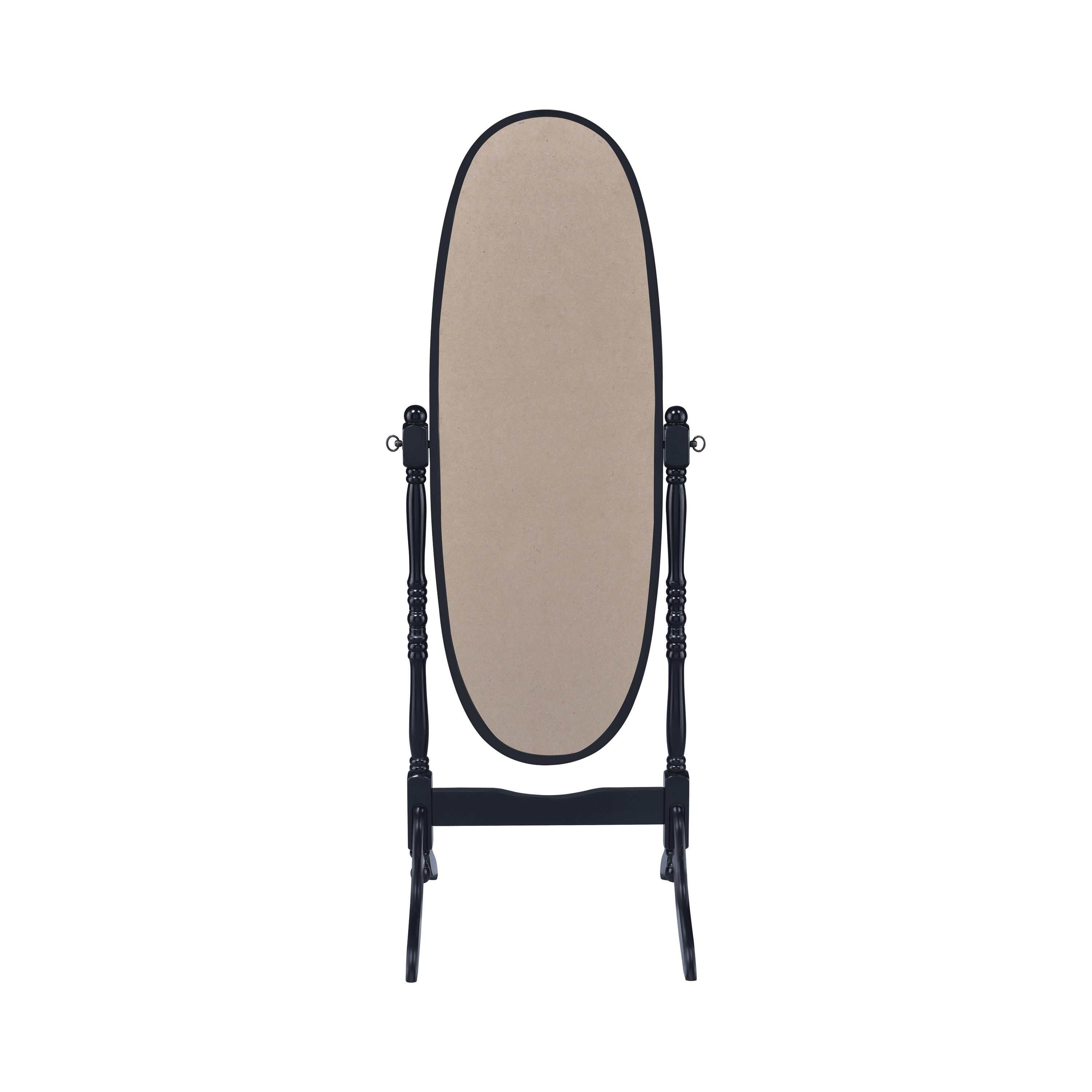 Foyet Wood Adjustable Full Length Cheval Mirror Merlot
