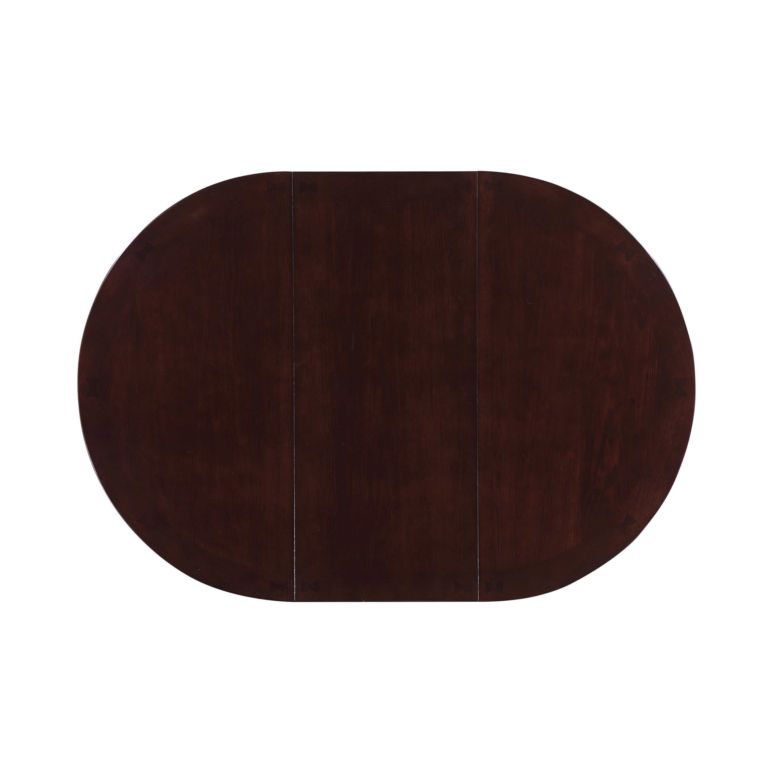 Lavon Oval 60-inch Wood Extension Leaf Dining Table Espresso