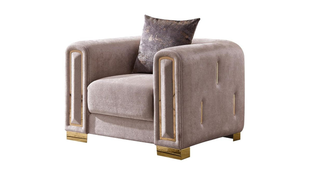 Galaxy Home Impreza Chair in Cream
