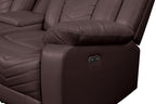 Galaxy Home Challenger Reversible Sectional Brown