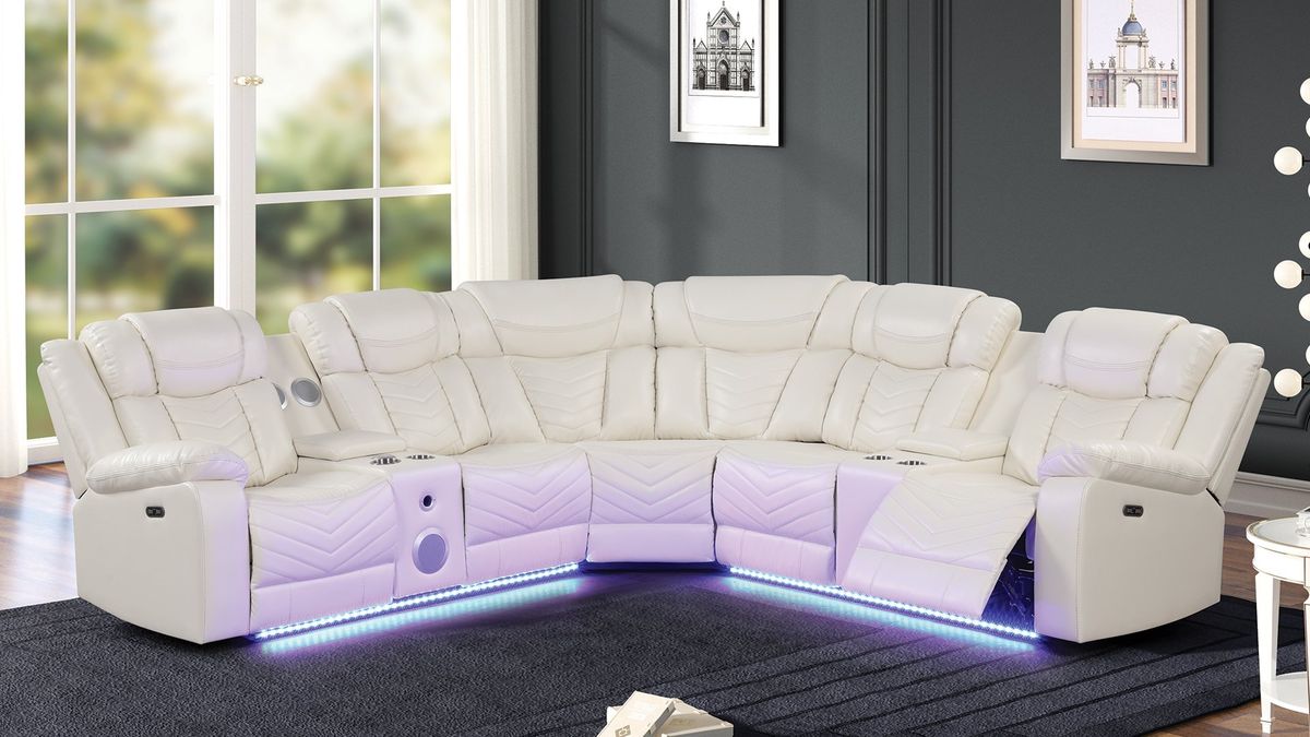 Galaxy Home Challenger Reversible Sectional Ice