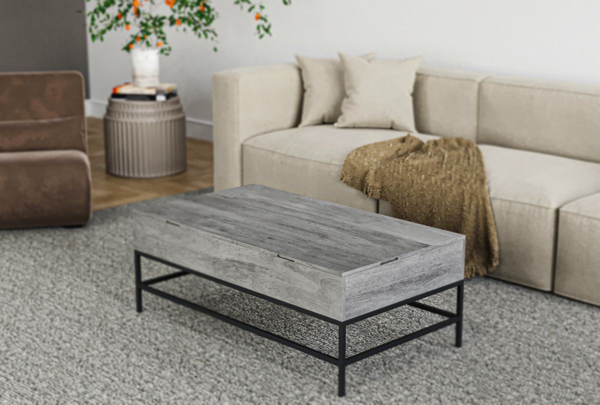 Galaxy Home T1105-05 Coffee Table in Gray