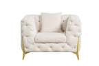 Galaxy Home Contempo Chair in Beige