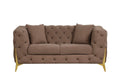 Galaxy Home Contempo Loveseat in Mocha