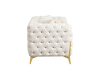 Galaxy Home Contempo Loveseat in Beige