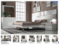 ESF Furniture - Cordoba 4 Piece Queen Bedroom Set - CORDOBABEDQS-4SET