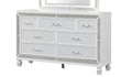 Galaxy Home Crystal Dresser in White