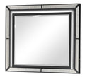Galaxy Home Crystal Mirror in Black