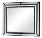 Galaxy Home Crystal Mirror in Black