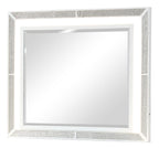 Galaxy Home Crystal Mirror in Black