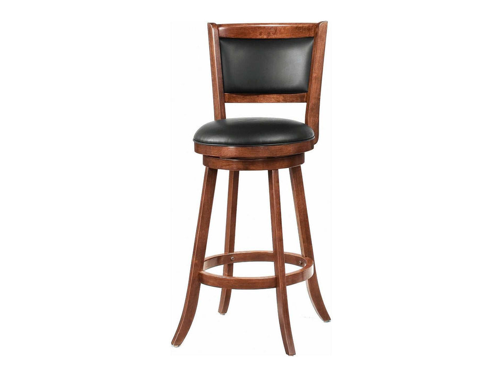 Broxton Upholstered Swivel Bar Chair Chestnut (Set of 2)