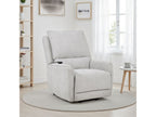 Sylmar Chenille Upholstered Dual Power Lift Recliner Dove Grey