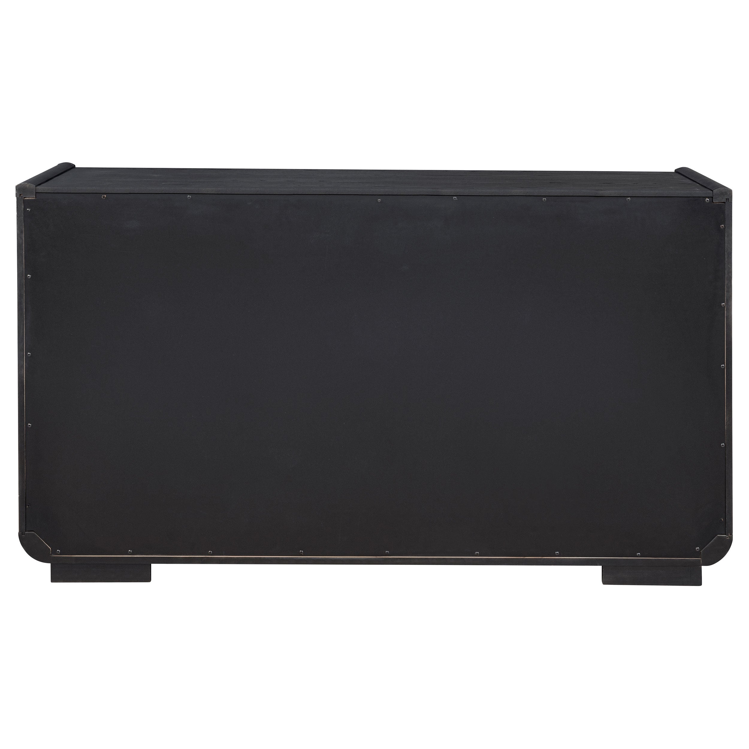 Leandro 2-drawer Dining Sideboard Server Burnished Black