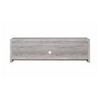 Burke 2-door Engineered Wood 71-inch TV Stand Grey Driftwood