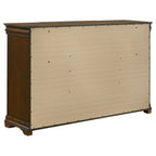 Garland 4-piece Eastern King Bedroom Set Brown Cherry