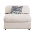 Serene 6-piece Upholstered Modular Sectional Sofa Beige