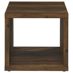 Frisco Square Engineered Wood Coffee Table Dark Pine