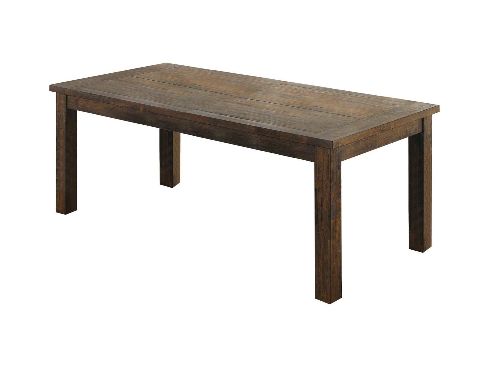 Coleman Rectangular 79-inch Dining Table Rustic Golden Brown