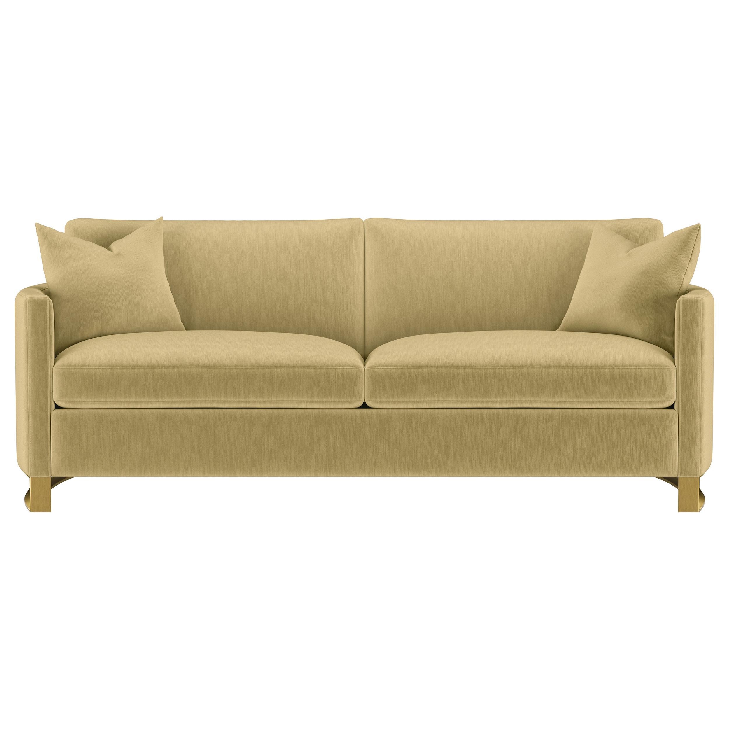 Corliss 2-piece Velvet Upholstered Sofa Set Camel