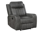 Raelynn Upholstered Power Lift Recliner Chair Grey