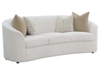 Rainn 3-piece Boucle Upholstered Sloped Arm Sofa Set Latte