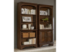 Hartshill 78-inch 5-shelf Bookcase Burnished Oak